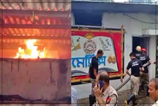 Massive fire at Matrix junior college Nagaon