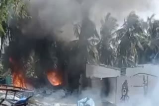 Cracker Godown Explosion in Krishnagiri