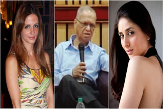 Sussanne Khan, actor Hrithik Roshan's ex-wife, has praised Infosys founder Narayan Murthy for criticizing actor Kareena Kapoor, as the actor ignored her fans on a flight.