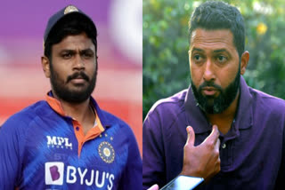 WI vs IND  Wasim Jaffer On Sanju Samson  Wasim Jaffer  Sanju Samson  ഇന്ത്യ vs വെസ്റ്റ് ഇന്‍ഡീസ്  സഞ്‌ജു സാംസണ്‍  വസീം ജാഫര്‍  സഞ്‌ജുവിനെ പിന്തുണച്ച് വസീം ജാഫര്‍  ഇഷാന്‍ കിഷന്‍  Ishan kishan