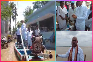 minister Venugopalakrishna toured Lanka villages