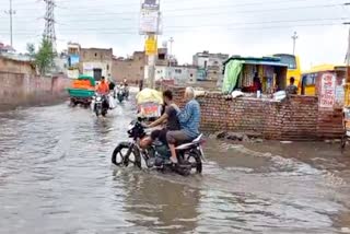 water logging in Ballabhgarh