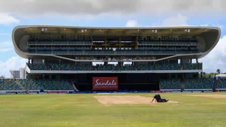 indian cricket team in Kensington Oval record