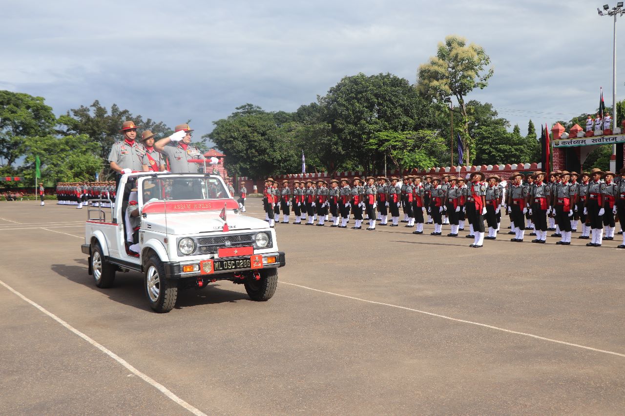 221 new Assam Rifles recruits