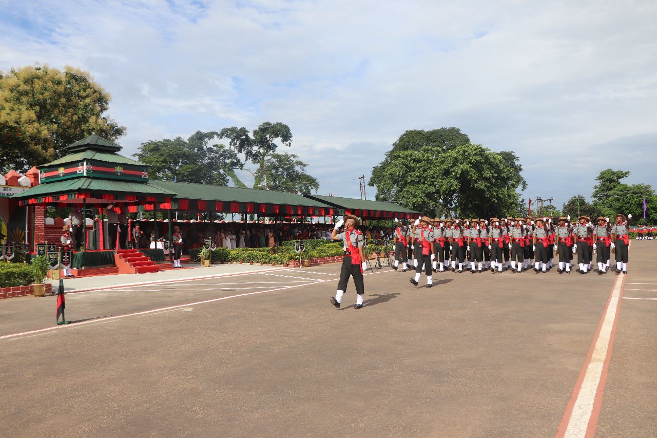 221 new Assam Rifles recruits