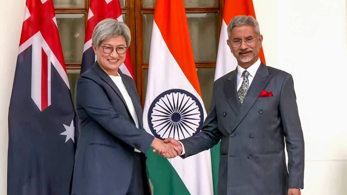 S Jaishankar and Penny Wong met in Tokyo to discuss advancing India-Australia relations and cooperation in security, trade, and education, ahead of the Quad Foreign Ministers' Meeting. Jaishankar's visit also included talks with US Secretary of State Antony Blinken and a ceremony unveiling Mahatma Gandhi's bust.