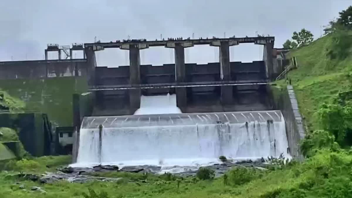 ബാണാസുരസാഗർ  WAYANAD RAIN UPDATES  HEAVY RAIN IN WAYANAD  BANASURA SAGAR DAM