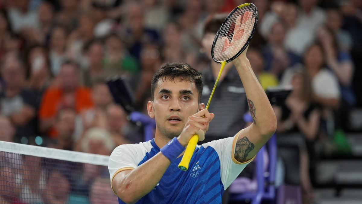 Lakshya Sen emerged triumphant in his 'debut game' at the Olympics, beating Belgian Julien Carraggi in two consecutive sets in the men's singles group stage match of the ongoing Paris Olympics 2024 on Monday.