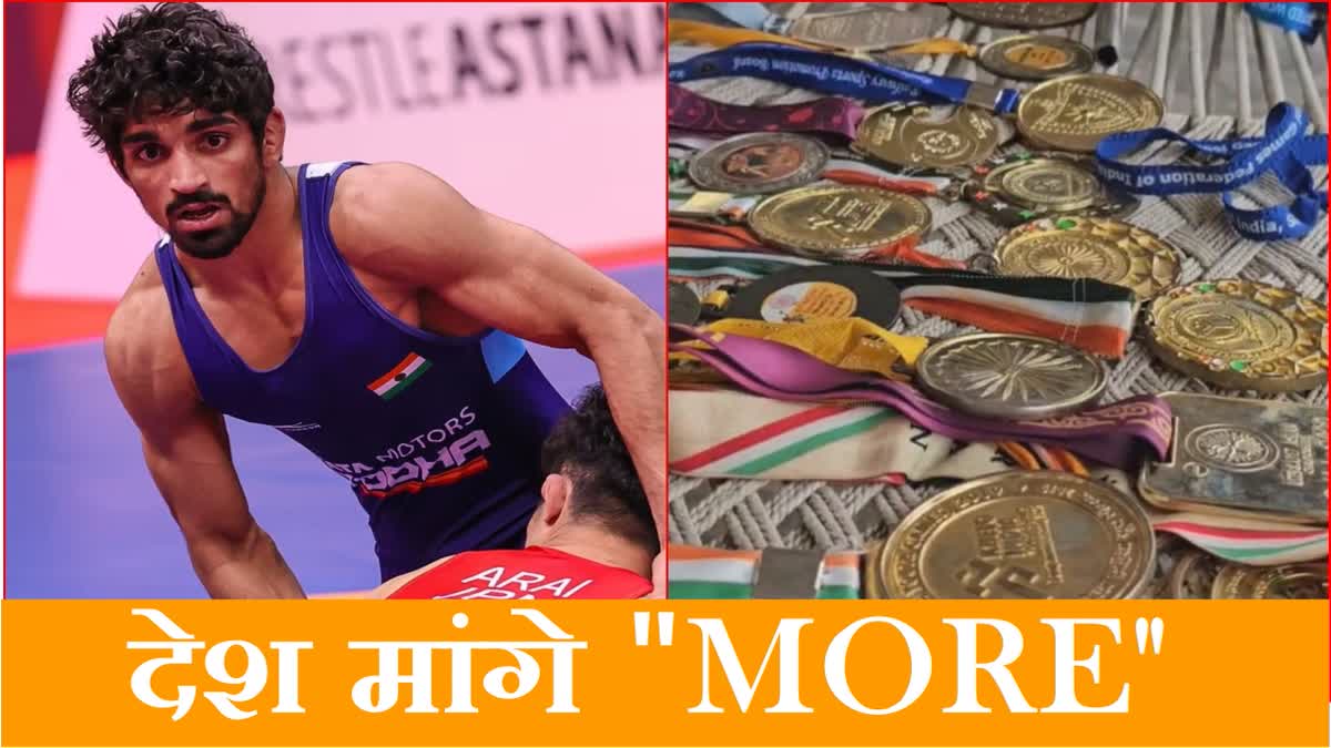 People hope for medal in Paris Olympics 2024 from wrestler Aman Sehrawat of Jhajjar Haryana