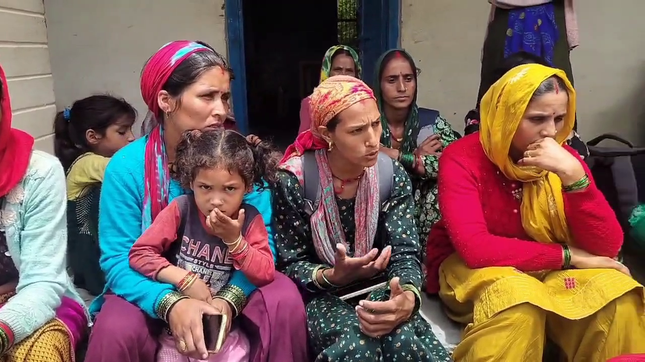 Landslide in Tingarh Village