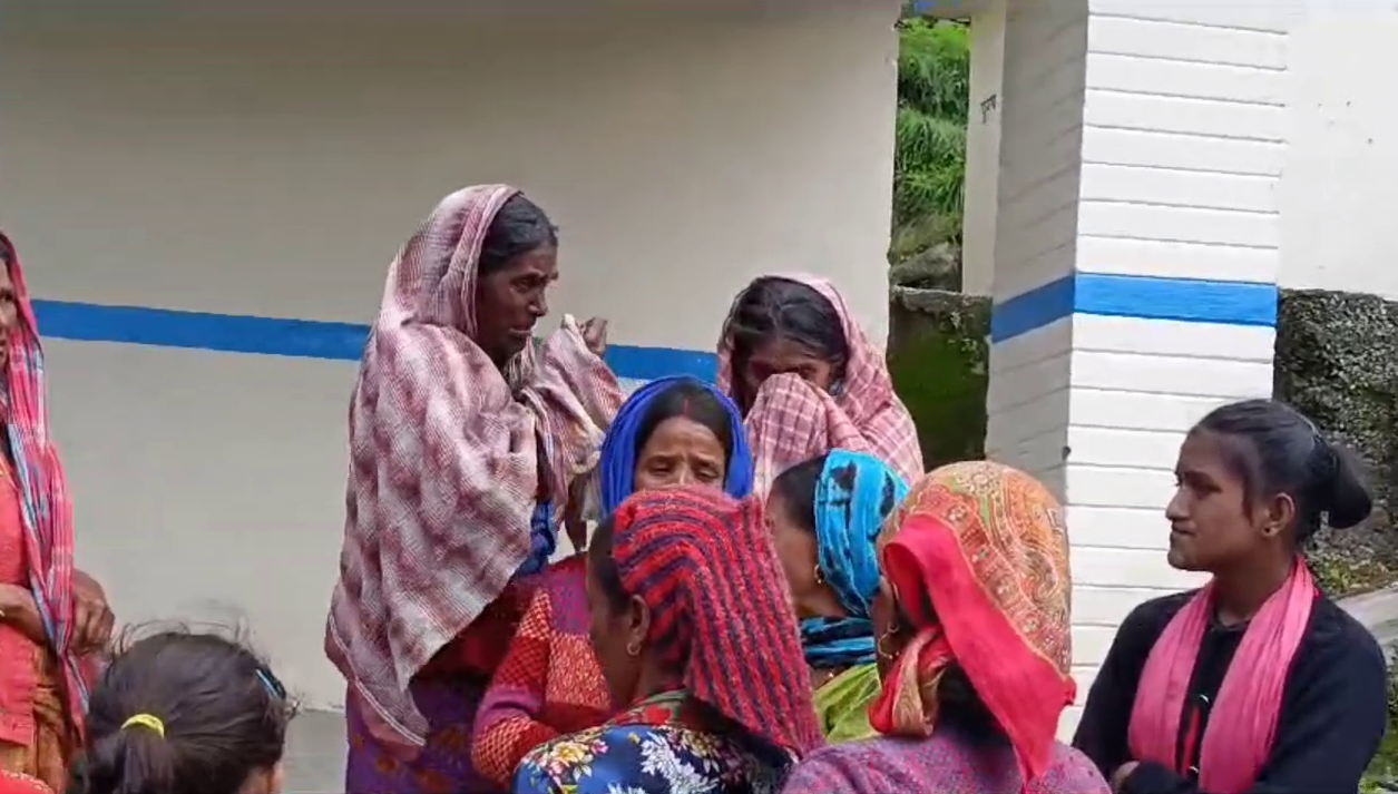 Landslide in Tingarh Village