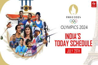 Olympics India Day  3 Schedule