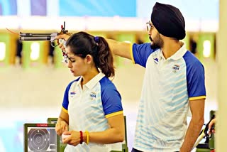 manu bhaker and sarabjot singh