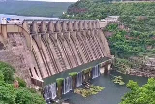 Flood to Srisailam Reservoir in Telangana