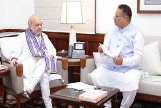 Ganesh Joshi Met Amit Shah in Delhi