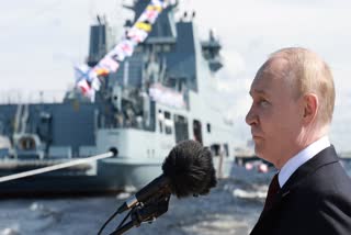 Putin who attended the main naval parade marking the Russian Navy Day in Saint Petersburg on July 28, 2024, threatened to relaunch production nuclear weapons of intermediate-range.