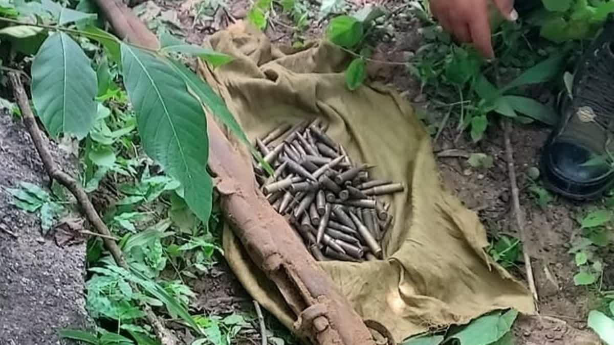 arms and ammunition recovered in gaya