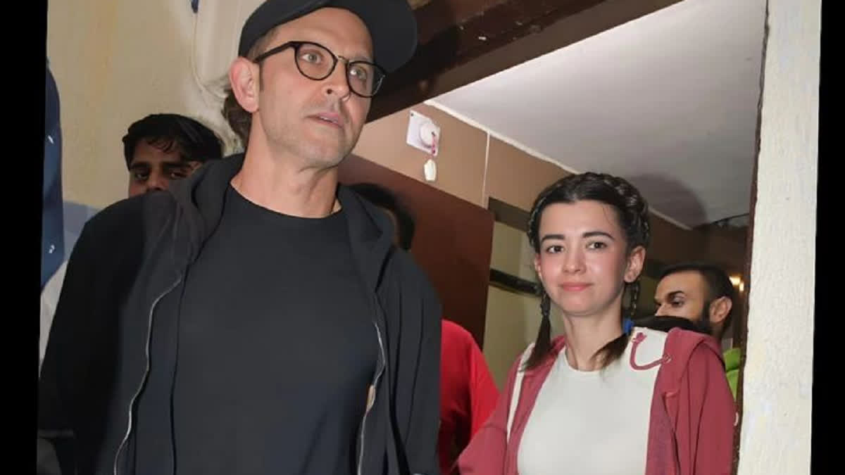 Hrithik Roshan and Saba Azad