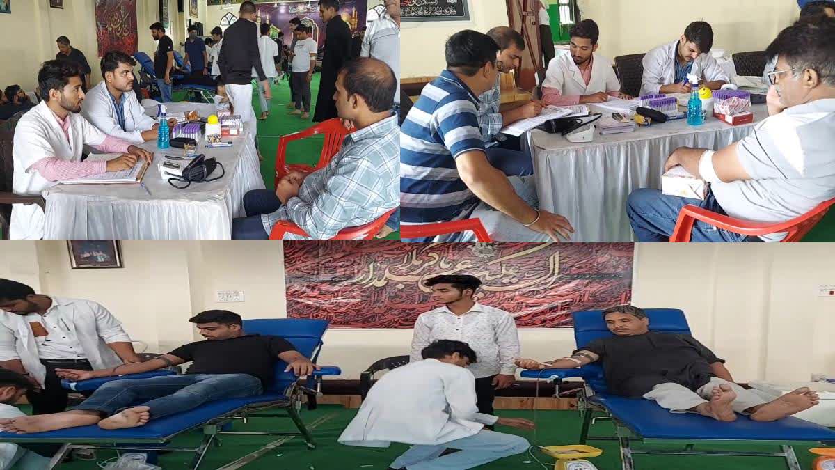 میرٹھ میں آج الحسینی آرگنائزیشن کے زیر اہتمام میگا خون عطیہ کیمپ کا انعقاد