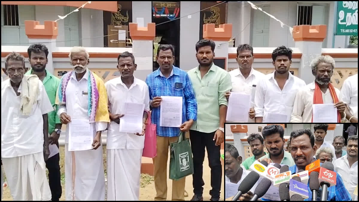 கோயிலில் அனுமதி மறுப்பதாக இந்து சமய அறநிலையத் துறையை முற்றுகையிட்ட மக்கள்