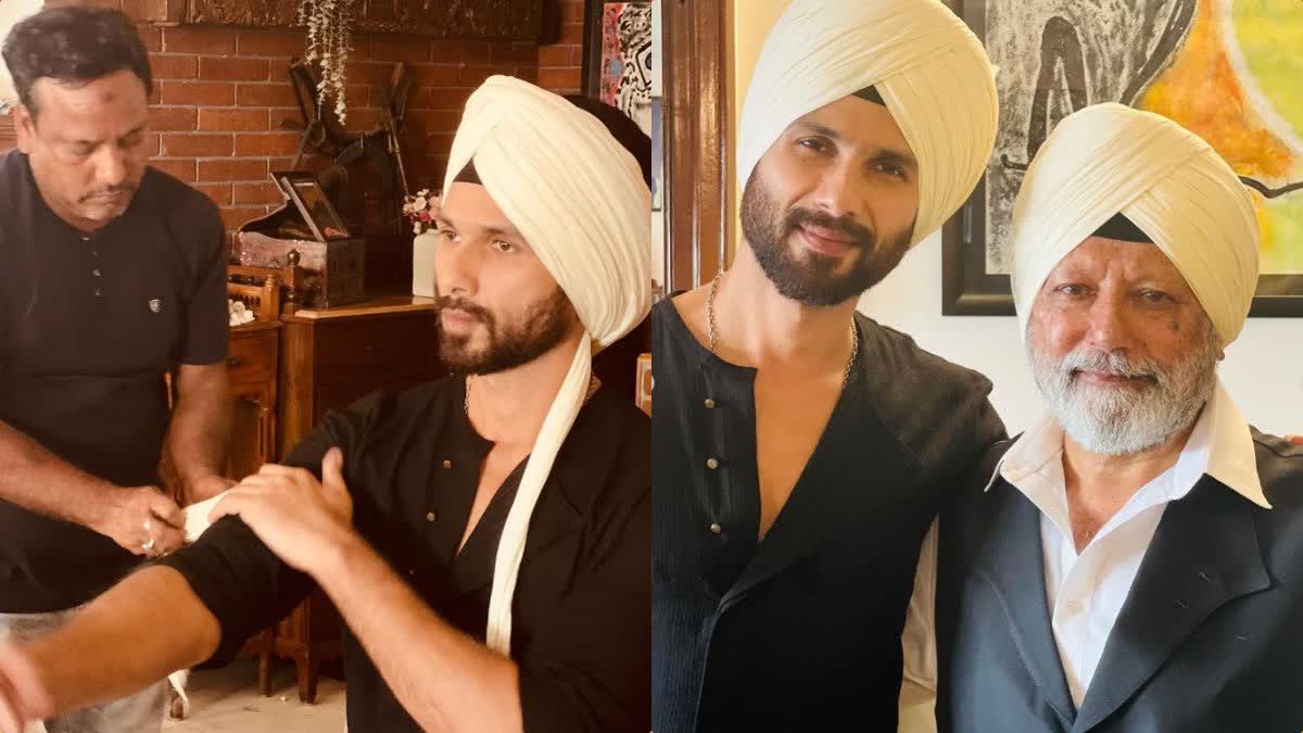 Shahid kapoor wear turban