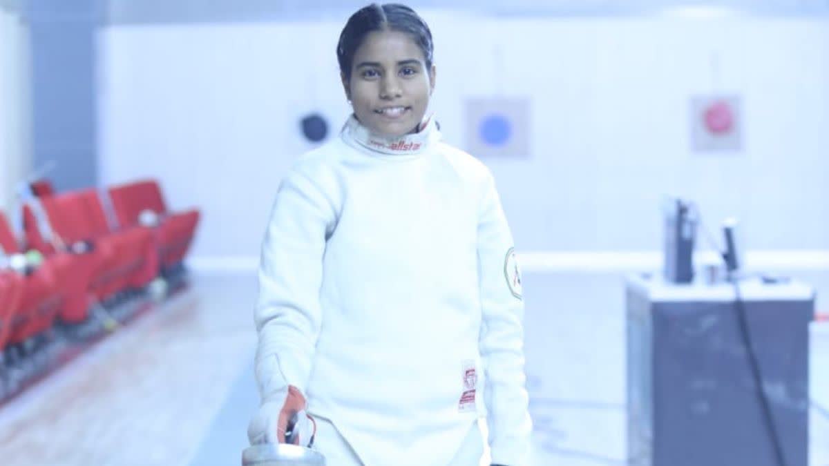 Fencing player Pragya Singh