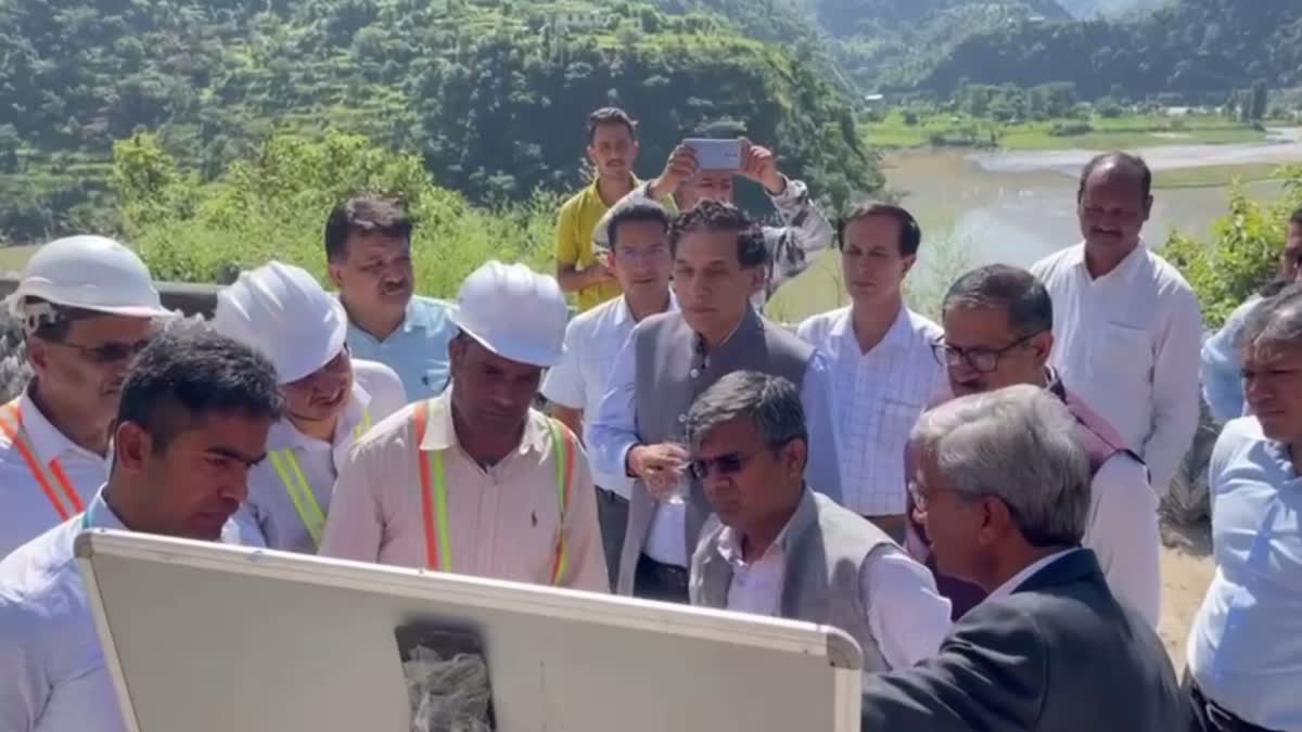 NHAI Chairman Santosh Kumar Yadav visited Himachal