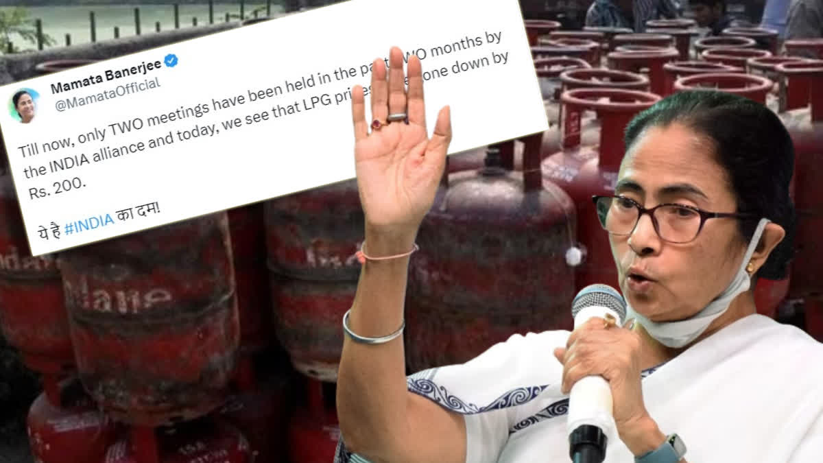 Mamata Banerjee on LPG Price Cut