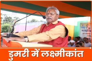 Jharkhand BJP State incharge Laxmikant Bajpai many leaders will campaign for Dumri by election