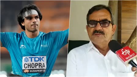 Athlete Neeraj Chopra father Response  Athlete Neeraj Chopra  Neeraj Chopra  Athlete  ETV Bharat Exclusive  ETV Bharat  നീരജിന്‍റെ വിജയങ്ങള്‍  മനസുതുറന്ന് ഇന്ത്യന്‍ സുവര്‍ണ പുത്രന്‍റെ പിതാവ്  ഇന്ത്യന്‍ സുവര്‍ണ പുത്രന്‍റെ പിതാവ്  ഇടിവി ഭാരത്  നീരജ് ചോപ്ര  സതീഷ് ചോപ്ര