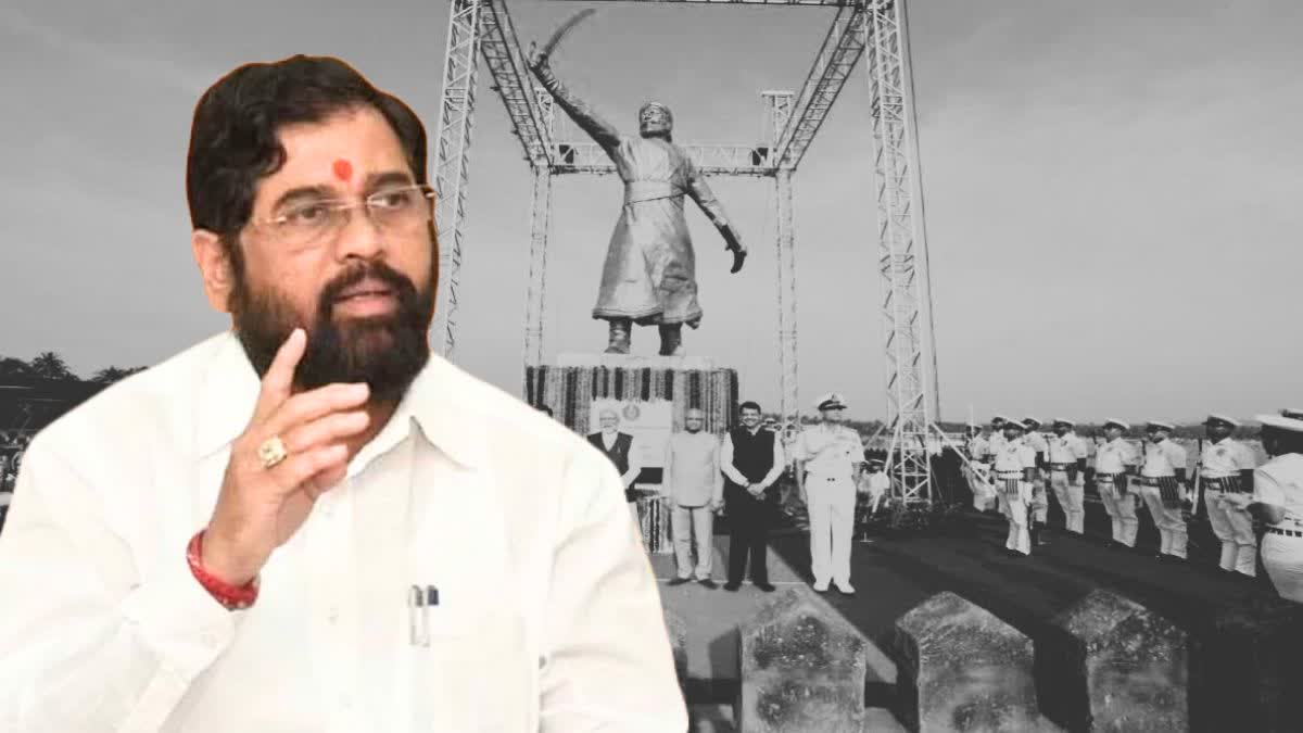 Maharashtra CM Eknath Shinde forms panel to probe Shivaji statue collapse