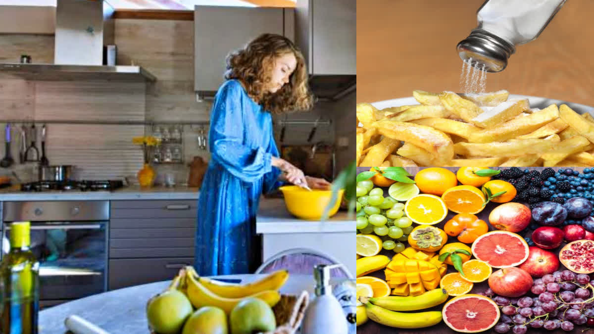 POTASSIUM RICH FRUITS VEGETABLES REDUCE SIDE EFFECTS OF SALT CAN HELP LOWER BLOOD PRESSURE