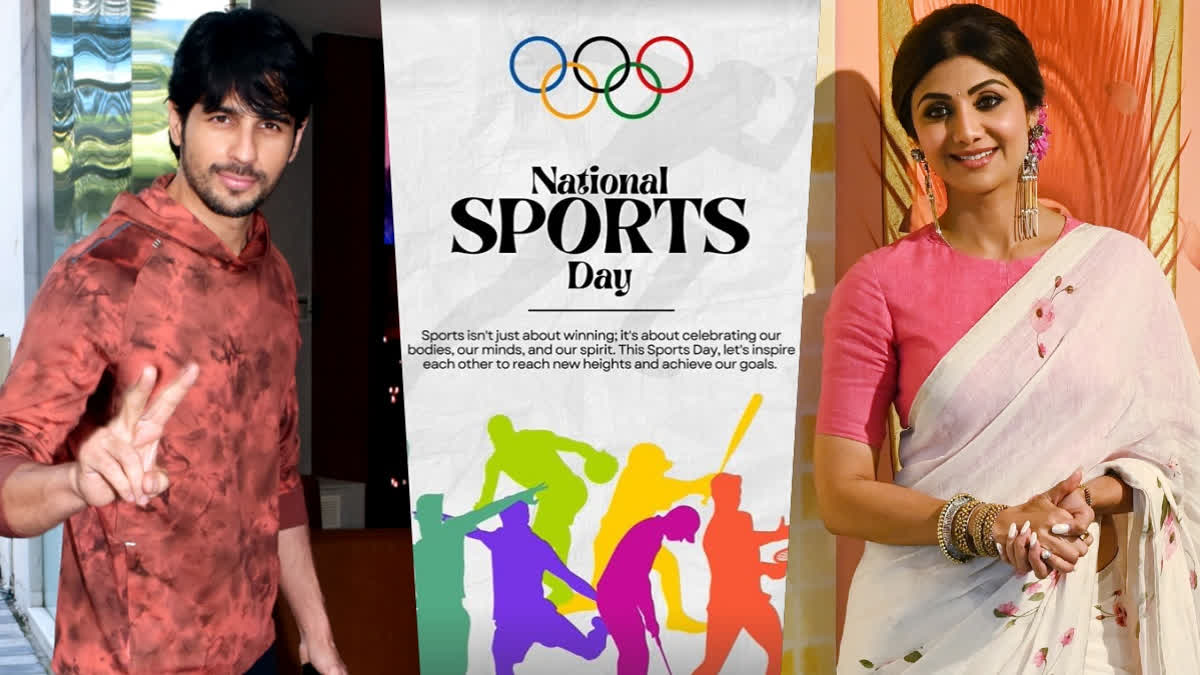 Bollywood Stars Commemorate National Sports Day