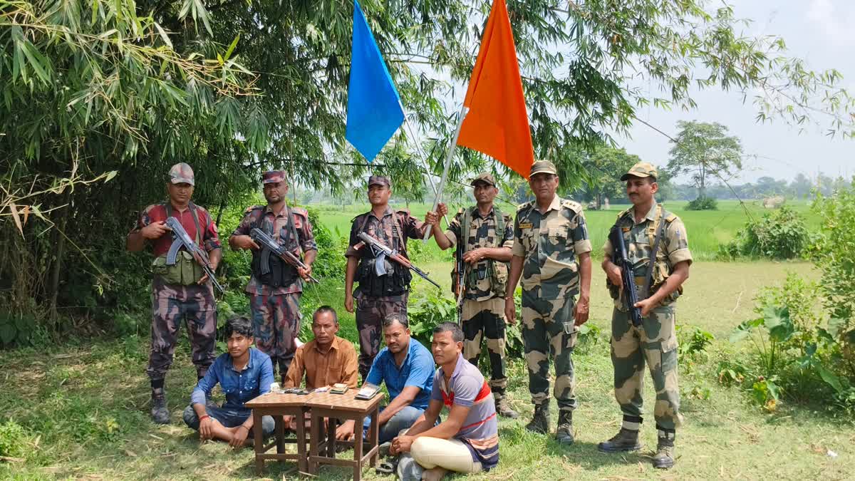 BSF pushes back Bangladeshi nationals