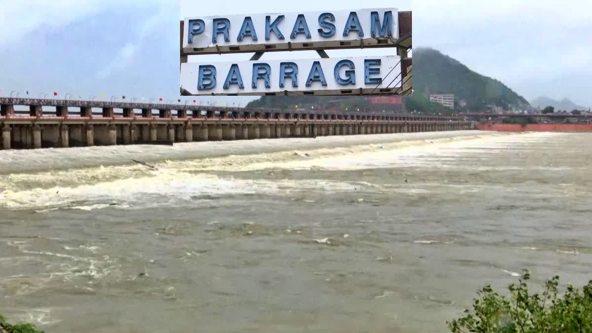 Barrages on Krishna River