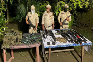 Huge Cache Of Arms Recovered From Manipur's Imphal East After Gunmen Snatched Weapons From Cops