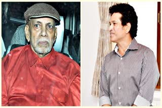 RAMAKANT ACHREKAR AND SACHIN TENDULKAR