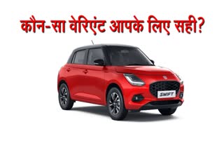 Maruti Suzuki Swift Variant-wise Features