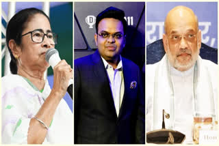 West Bengal Chief Minister Mamata Banerjee congratulated Union Home Minister Amit Shah after his son Jay Shah became the new International Cricket Council (ICC) Chairman, who will be taking over from New Zealand's Greg Barclay. Mamata shared a cryptic post on her social media handle stating that "your son has indeed become very very powerful."