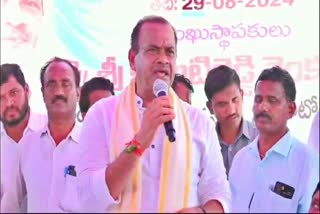 Minister Komatireddy Laid Foundation Stone for Development Works