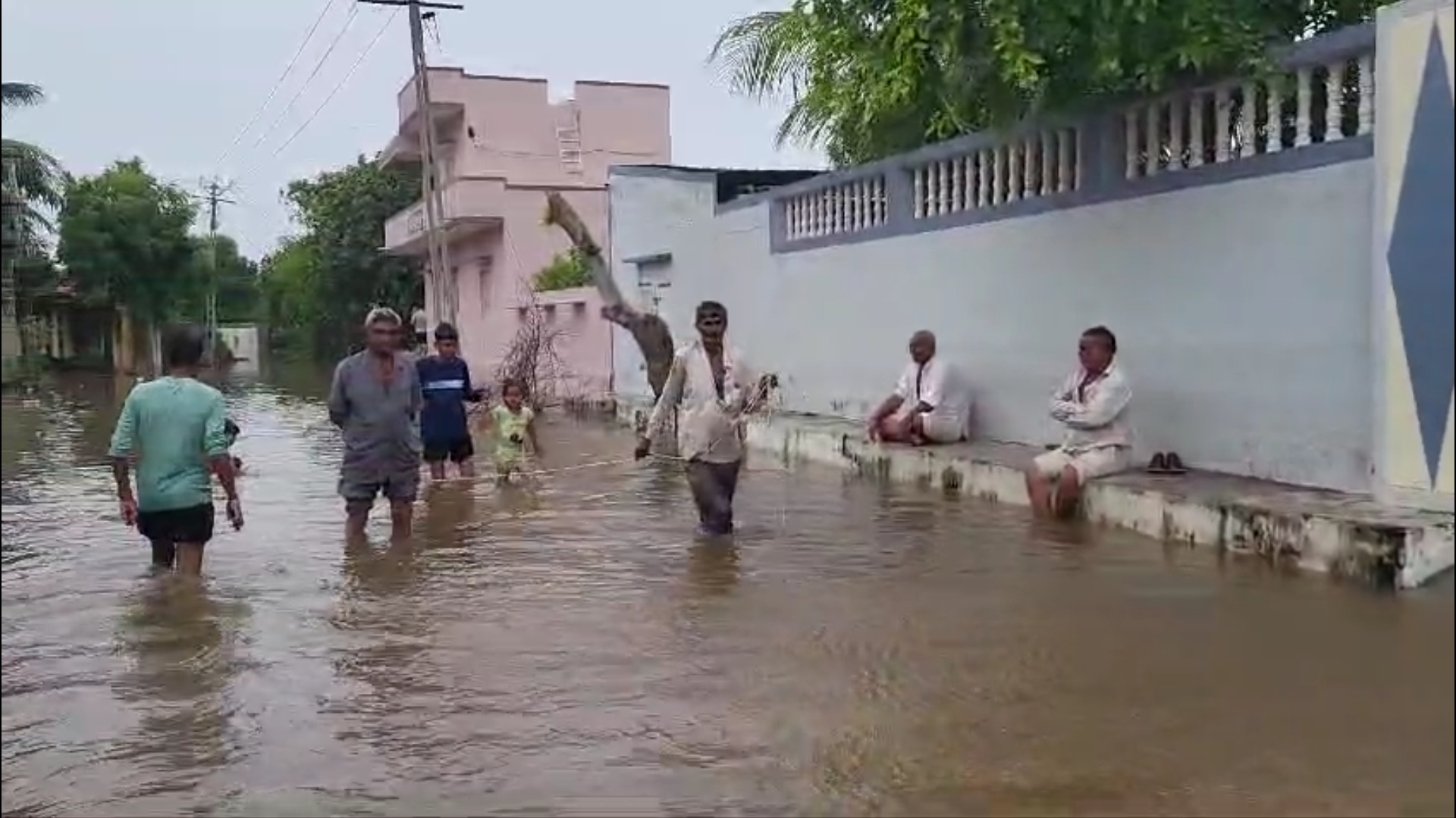 સમગ્ર ઘેડ પંથક થયો જળબંબાકાર