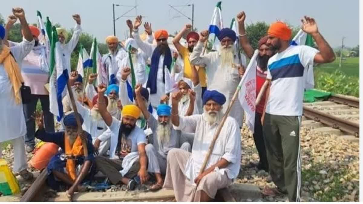 Farmers protest in Punjab