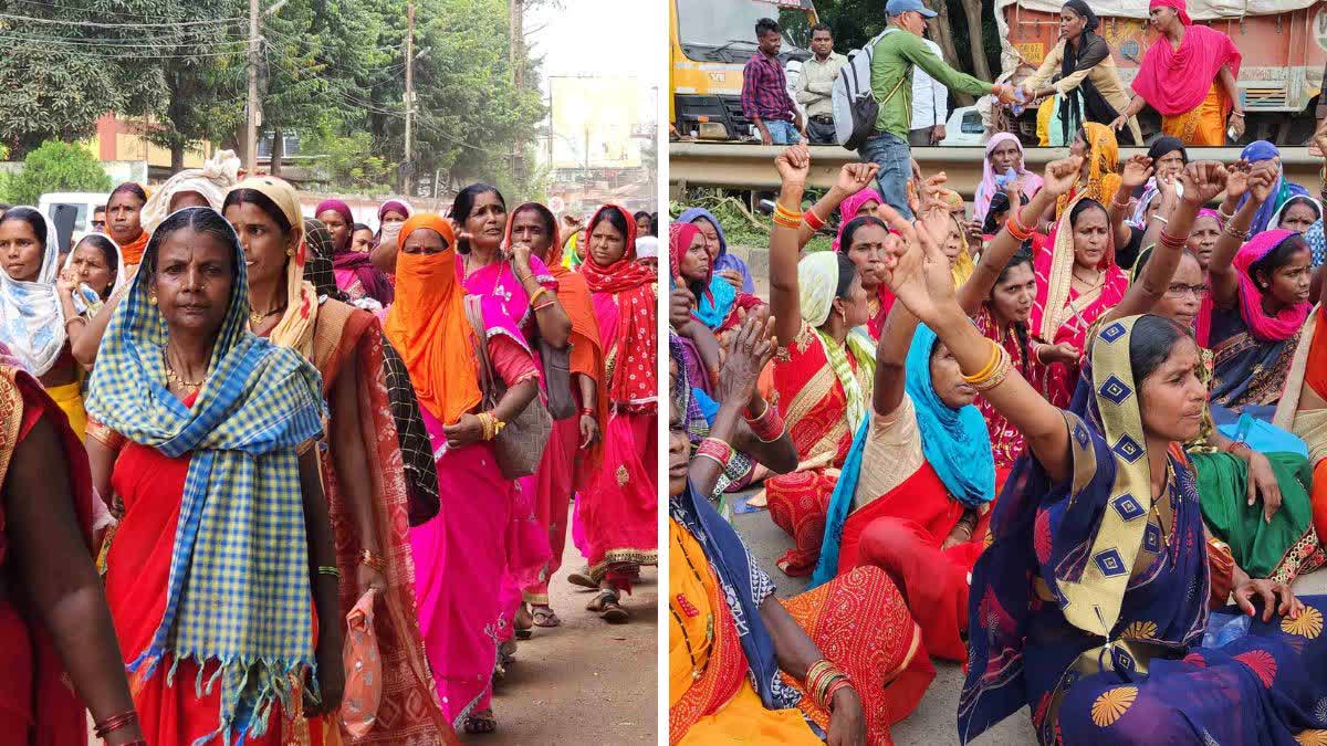 Women of Bastar protest