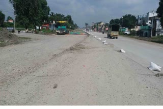 Highway over irrigation drain