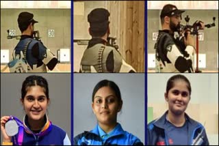 Asian Games  India win gold  India win gold and Silver  India win gold and Silver medal  Asian Games 2023  ಶೂಟಿಂಗ್​ ವಿಭಾಗದಲ್ಲಿ ಮಿಂಚು  ಬೆಳ್ಳಂಬೆಳಗ್ಗೆ ಭಾರತಕ್ಕೆ ಒಲಿದ ಚಿನ್ನ ಬೆಳ್ಳಿ ಪದಕಗಳು  ಬೆಳ್ಳಂಬೆಳಗ್ಗೆ ಭಾರತಕ್ಕೆ ಪದಕ  ಭಾರತಕ್ಕೆ ಚಿನ್ನ ಮತ್ತು ಬೆಳ್ಳಿ  ಏಷ್ಯನ್ ಗೇಮ್ಸ್​ನ ಆರನೇ ದಿನ ಪದಕ ಪಟ್ಟಿ  ಮಹಿಳೆಯರ 10 ಮೀಟರ್ ಏರ್ ಪಿಸ್ತೂಲ್ ಸ್ಪರ್ಧೆ  50 ಮೀಟರ್ ರೈಫಲ್ 3 ಸ್ಥಾನಗಳ ಪುರುಷರ ತಂಡ  ಭಾರತಕ್ಕೆ ಚಿನ್ನ  ಶೂಟಿಂಗ್​ನಲ್ಲಿ ಬೆಳ್ಳಿ  ಶೂಟಿಂಗ್​ನಲ್ಲಿ ಇಶಾ ಮಿಂಚು