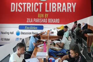Enthusiasm among youth regarding open library in Chas Zilla Parishad of Bokaro