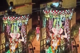 Ganesh idol immersion