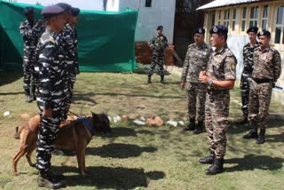 DG CRPF Visit To Kashmir