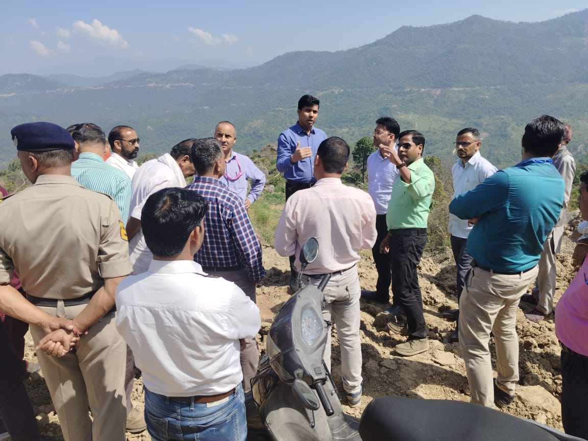 Central team visited Solan disaster affected areas