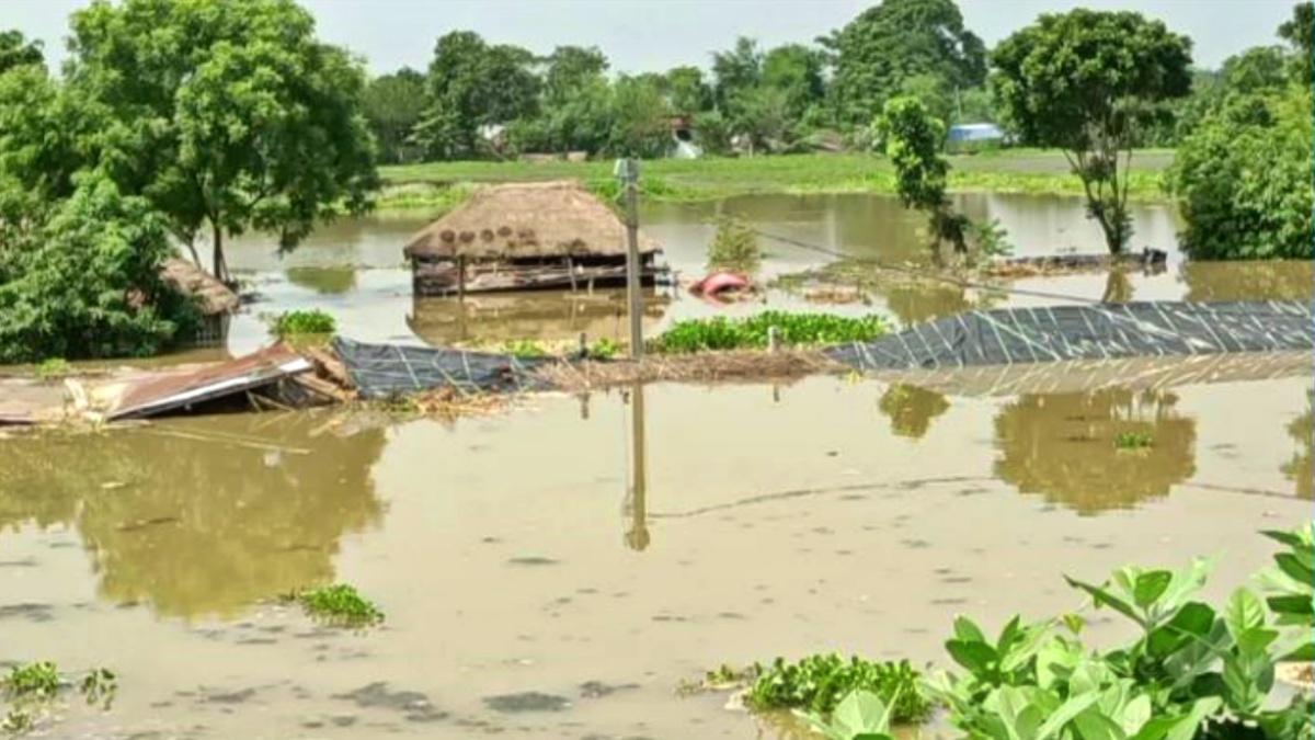 Flood in Saharsa